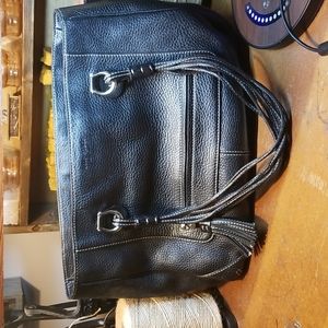 Kate Spade Black Leather Purse Handbag